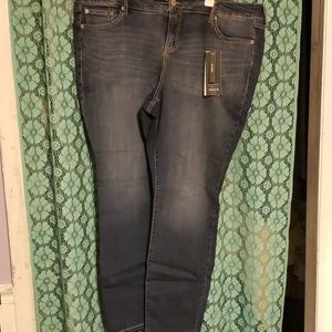 Premium Stretch Skinny Jeans Dark Wash